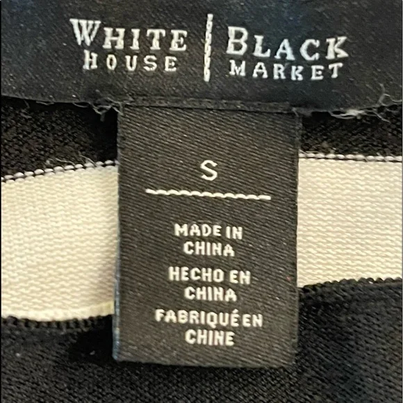 WHITE HOUSE/BLACK MARKET KNITTED TOP - Picture 3 of 3